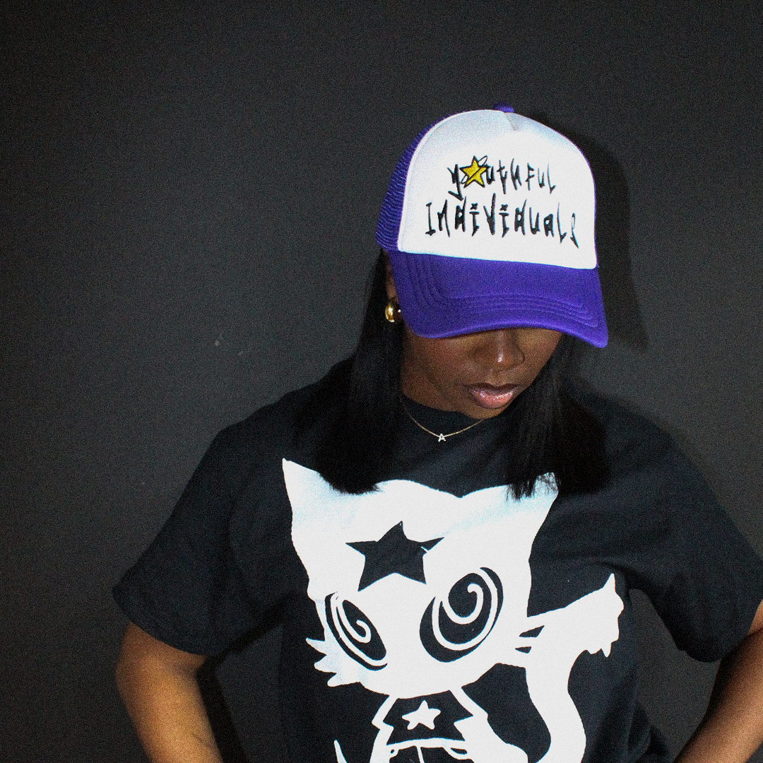 Youthful Individuals Trucker Hat (Purple)